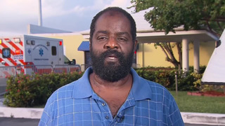 Bahamian School Porn - Blind Bahamas man carried his disabled son to safety as ...