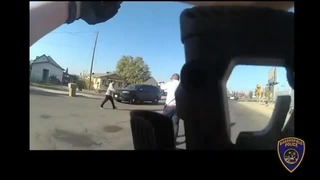 CA: POLICE RELEASE VIDEO AFTER MAN WITH KNIFE KILLED